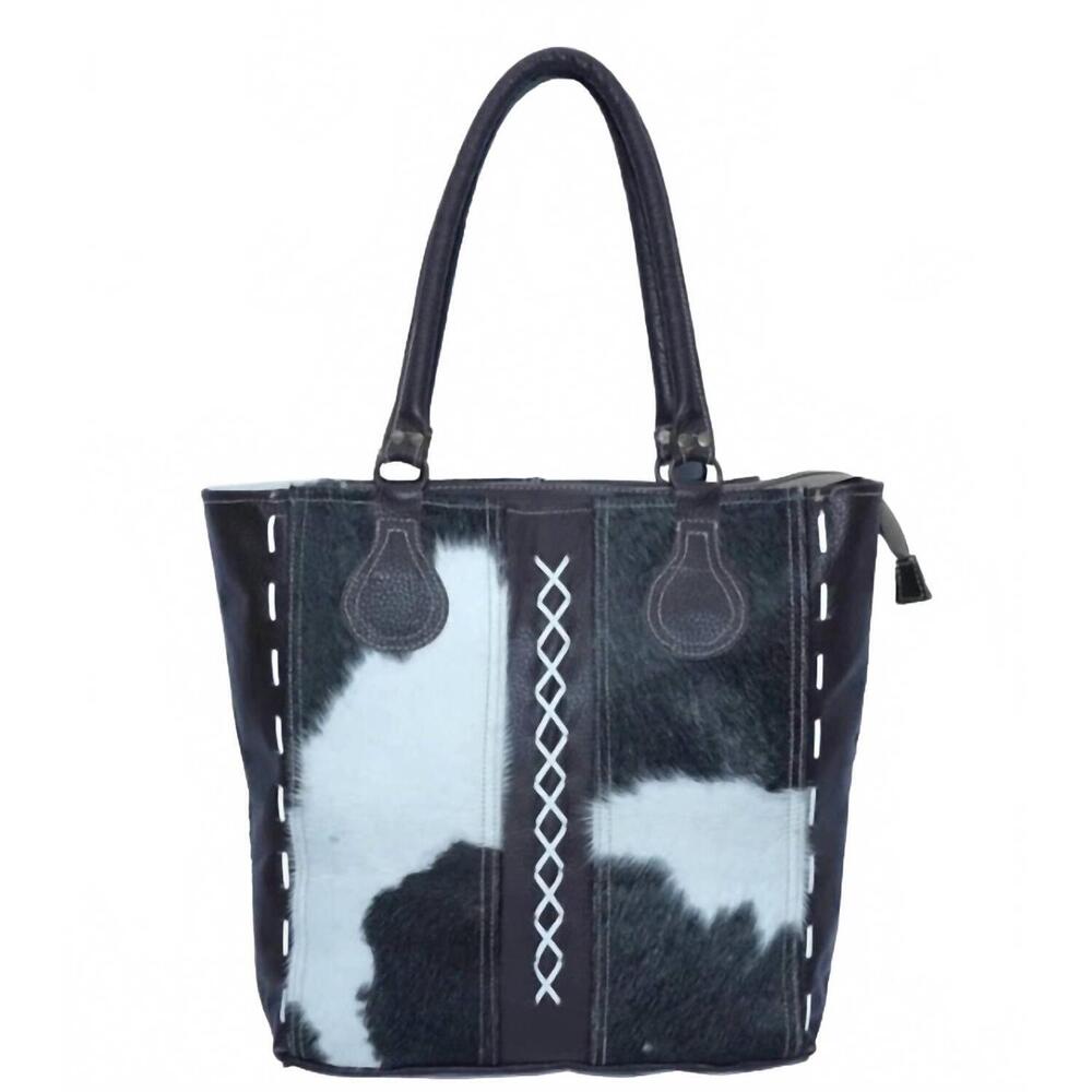 NEW HOPOFLY women's classic tote bag in dark brown